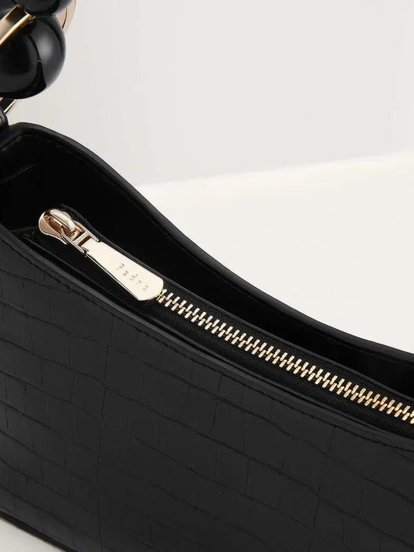 acrylic_embellished_croce_2-1.webp Acrylic Embellished Croc-Effect Embossed Shoulder Bag<PEDRO Sale