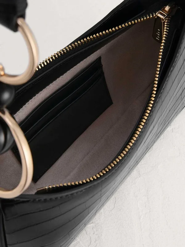 acrylic_embellished_croce_4-1.webp Acrylic Embellished Croc-Effect Embossed Shoulder Bag<PEDRO Sale