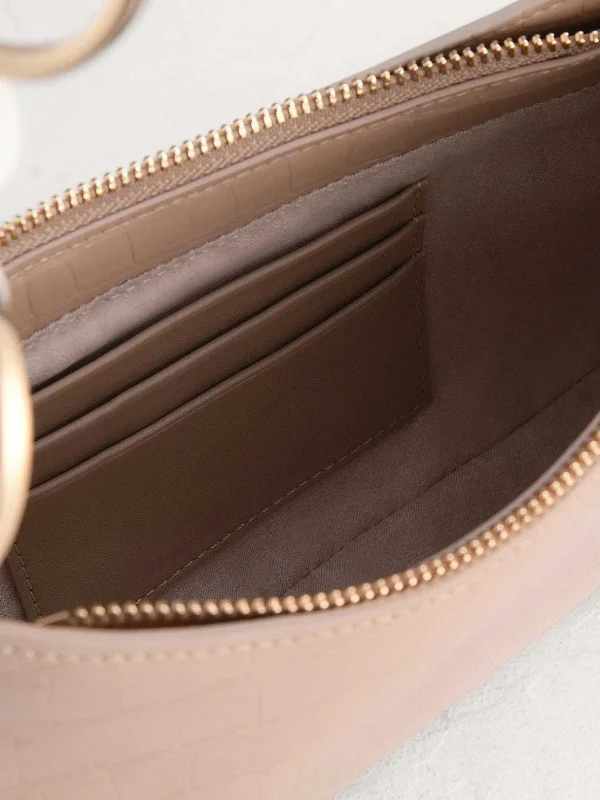 acrylic_embellished_croce_4.webp Acrylic Embellished Croc-Effect Embossed Shoulder Bag<PEDRO Shop