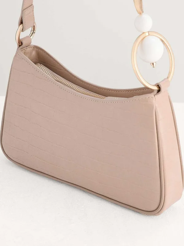 acrylic_embellished_croce_5.webp Acrylic Embellished Croc-Effect Embossed Shoulder Bag<PEDRO Shop