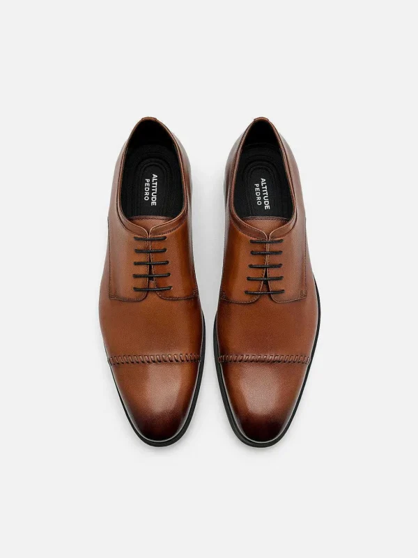 altitude_lightweight_leat_3-4.webp Altitude Lightweight Leather Derby Shoes<PEDRO Clearance