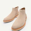 Beige Leather Ankle Boots<PEDRO Clearance