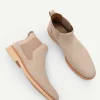 Beige Leather Ankle Boots<PEDRO Clearance