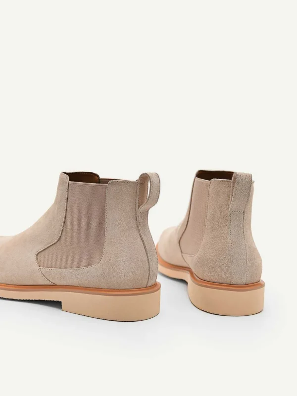 Beige Leather Ankle Boots<PEDRO Clearance