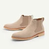 Beige Leather Ankle Boots<PEDRO Clearance
