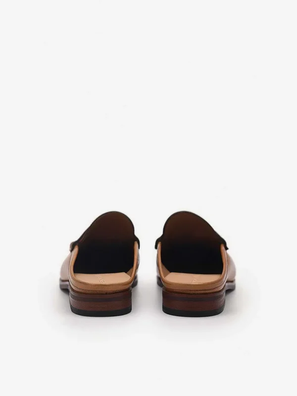 blake_leather_penny_loafe_3-1.webp Blake Leather Penny Loafer Mules<PEDRO Store