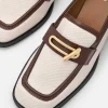 Brie Canvas Heel Loafers<PEDRO Online