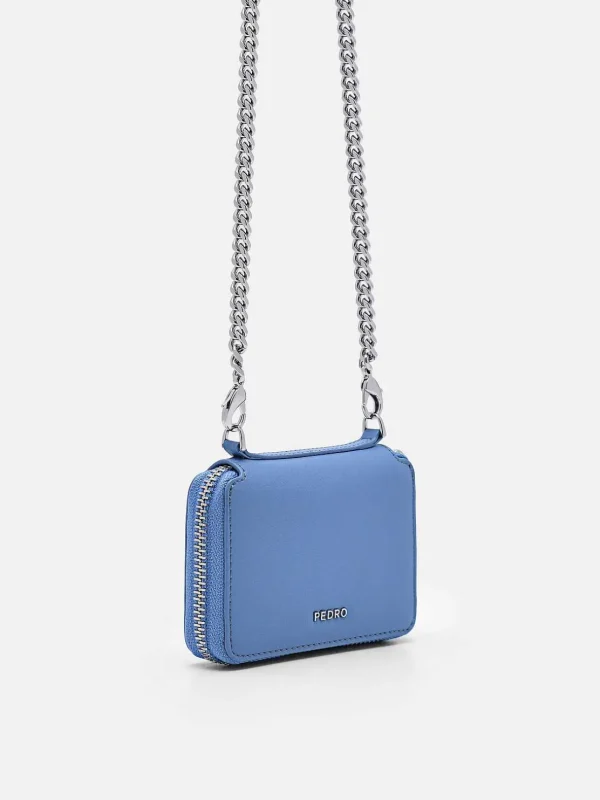 Chain Leather Wallet<PEDRO Online