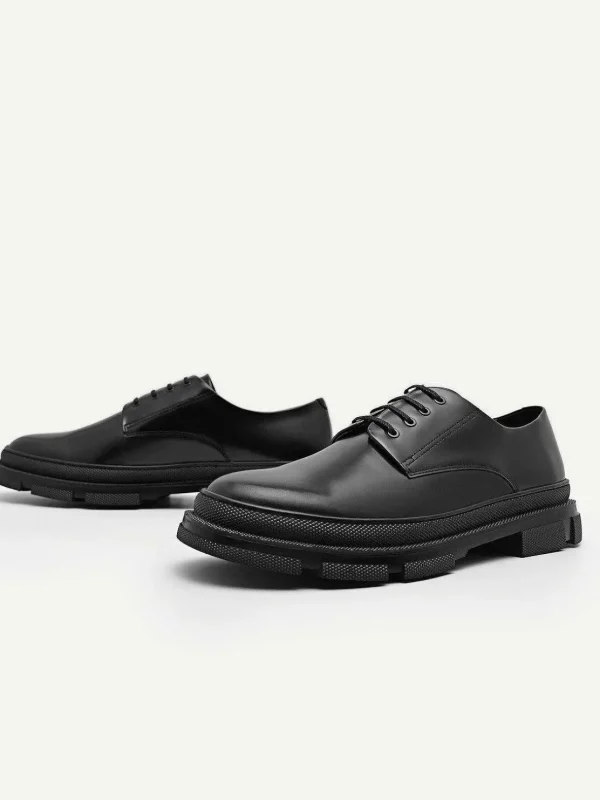 chunky_leather_derby_shoe_2.webp Chunky Leather Derby Shoes<PEDRO Discount
