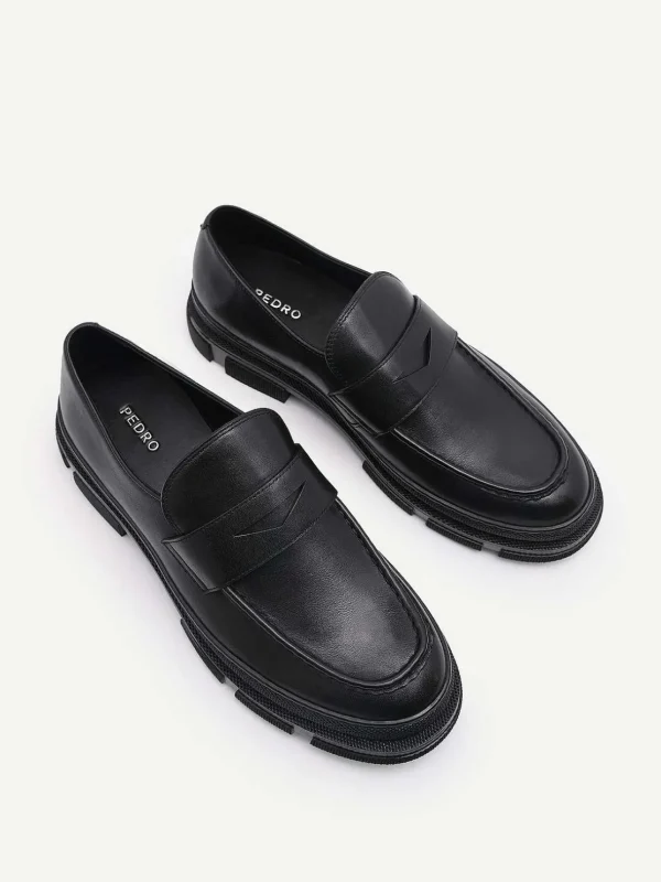 Chunky Leather Loafers<PEDRO Flash Sale