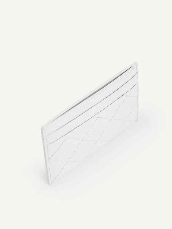 criscross_pattern_leather_2.webp Cris-Cross Pattern Leather Cardholder<PEDRO Best