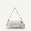 dilone_houndstooth_double_1.webp Dilone Houndstooth Double Flap Shoulder Bag<PEDRO Best Sale