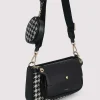dilone_houndstooth_double_2-2.webp Dilone Houndstooth Double Flap Shoulder Bag<PEDRO Hot