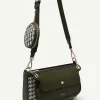 dilone_houndstooth_double_4-1.webp Dilone Houndstooth Double Flap Shoulder Bag<PEDRO Sale