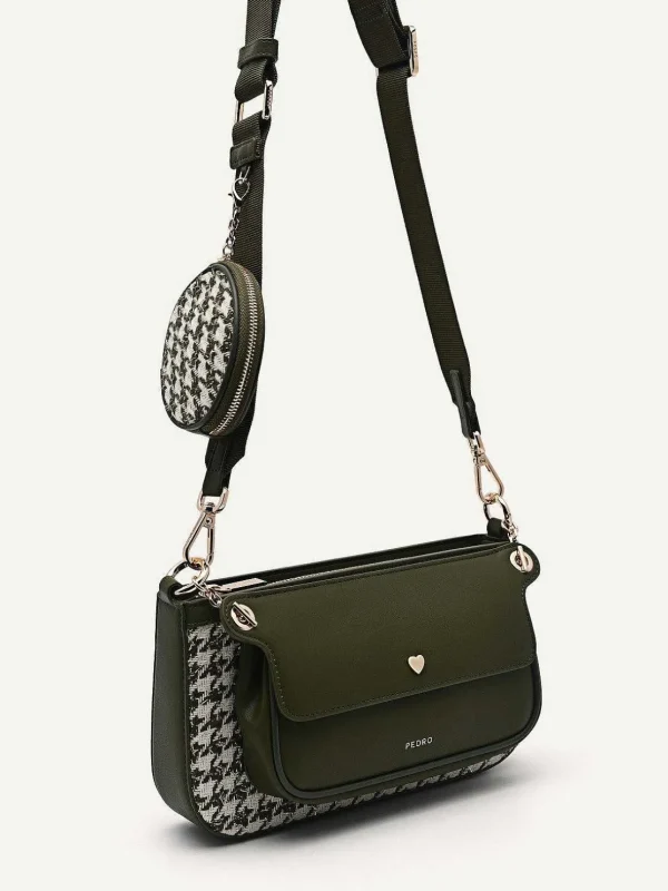 dilone_houndstooth_double_4-1.webp Dilone Houndstooth Double Flap Shoulder Bag<PEDRO Sale