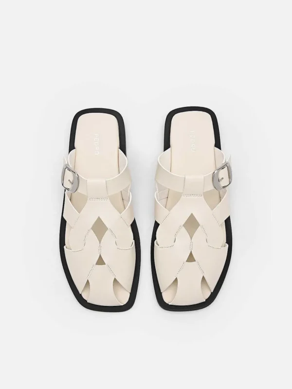 Eden Caged Sandals<PEDRO Online