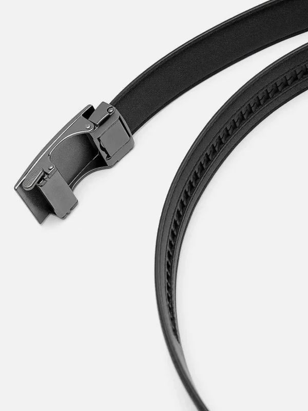 Embossed Leather Automatic Belt<PEDRO Shop