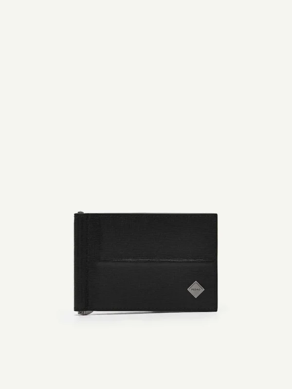 embossed_leather_bifold_m_0-1.webp Embossed Leather Bi-Fold Money Clip<PEDRO Cheap