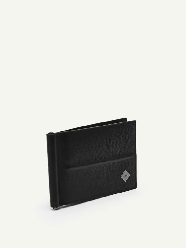 embossed_leather_bifold_m_2-1.webp Embossed Leather Bi-Fold Money Clip<PEDRO Cheap