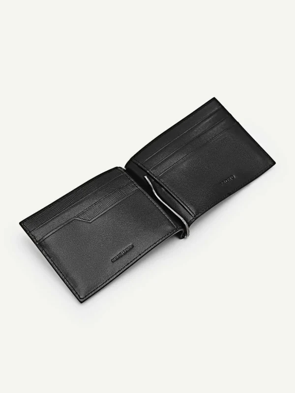 embossed_leather_bifold_m_3-1.webp Embossed Leather Bi-Fold Money Clip<PEDRO Cheap
