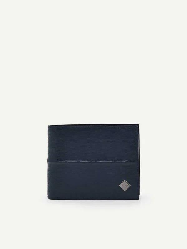 embossed_leather_bifold_w_0-4.webp Embossed Leather Bi-Fold Wallet With Insert<PEDRO Store