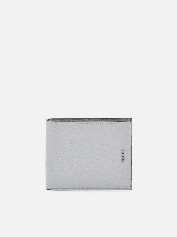 embossed_leather_bifold_w_0.webp Embossed Leather Bi-Fold Wallet With Coin Pouch<PEDRO Flash Sale