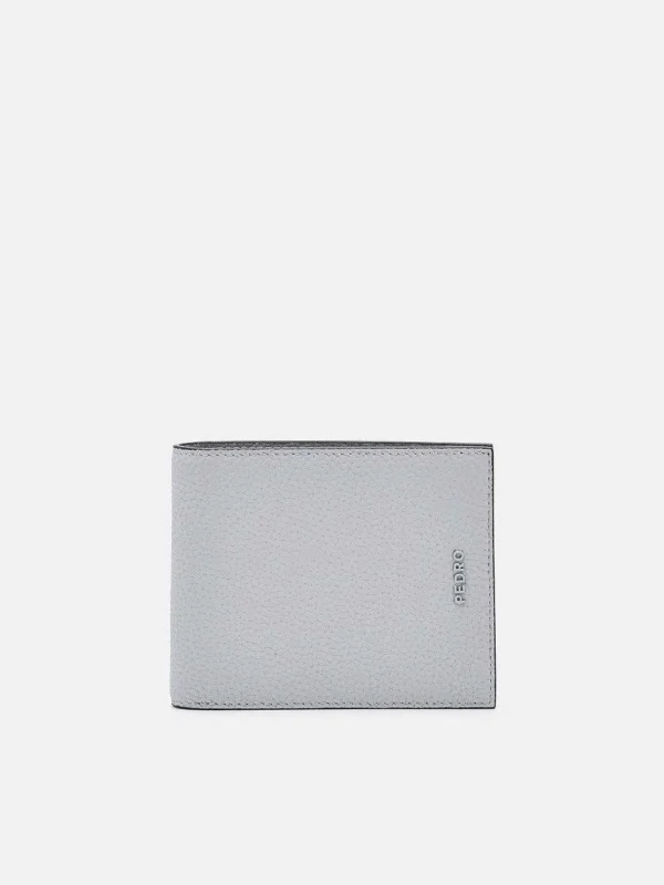 embossed_leather_bifold_w_1-2.webp Embossed Leather Bi-Fold Wallet With Insert<PEDRO Best