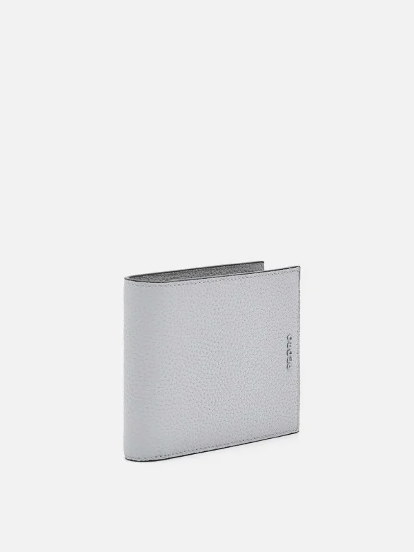embossed_leather_bifold_w_3.webp Embossed Leather Bi-Fold Wallet With Coin Pouch<PEDRO Flash Sale