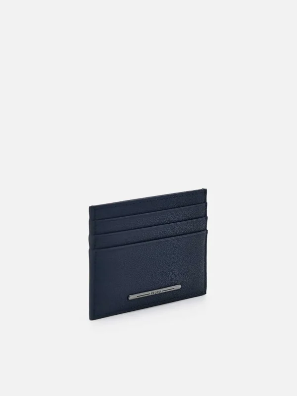 Embossed Leather Card Holder<PEDRO Fashion