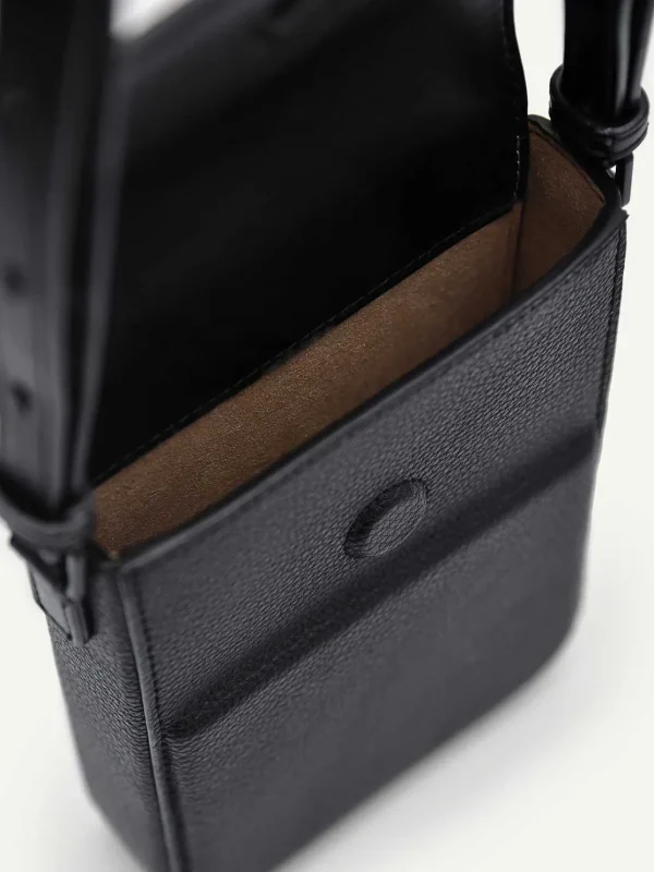 Embossed Leather Phone Pouch<PEDRO Cheap
