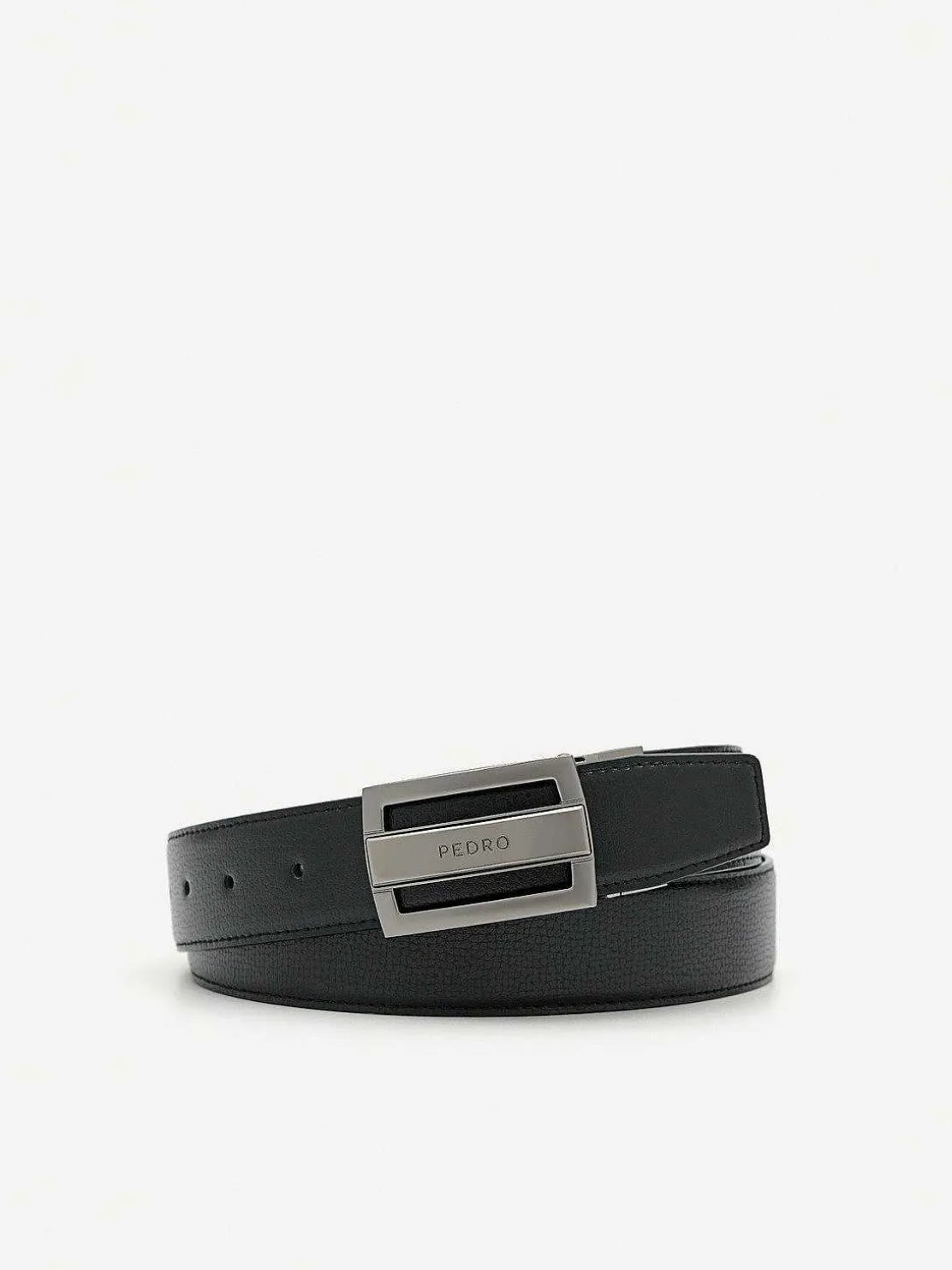 embossed_leather_reversib_0-3.webp Embossed Leather Reversible Tang Belt<PEDRO Online