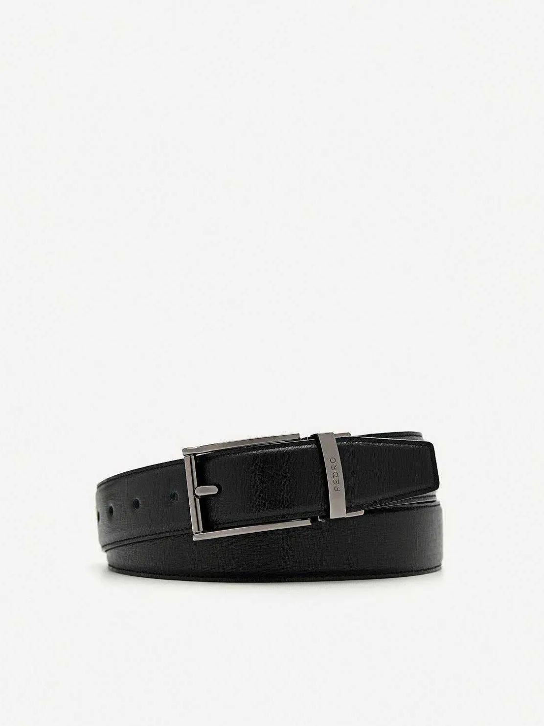 embossed_leather_reversib_0-4.webp Embossed Leather Reversible Pin Belt<PEDRO Discount