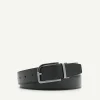 Embossed Leather Reversible Pin Belt<PEDRO Sale