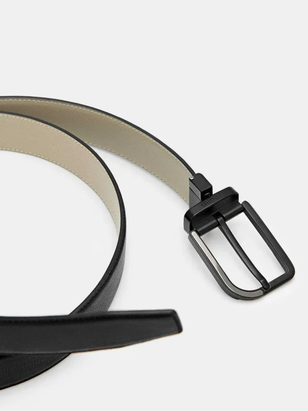embossed_leather_reversib_1.webp Embossed Leather Reversible Pin Belt<PEDRO Store