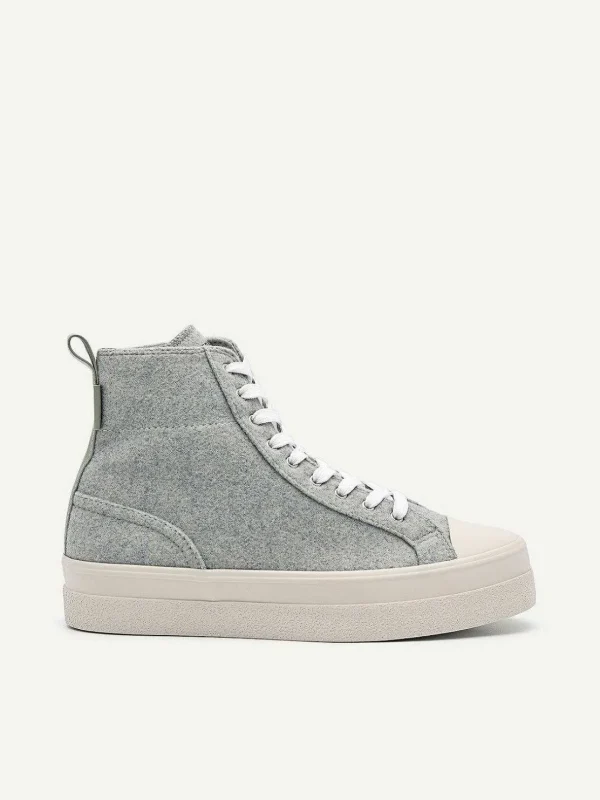 Felt High Top Sneakers<PEDRO Store