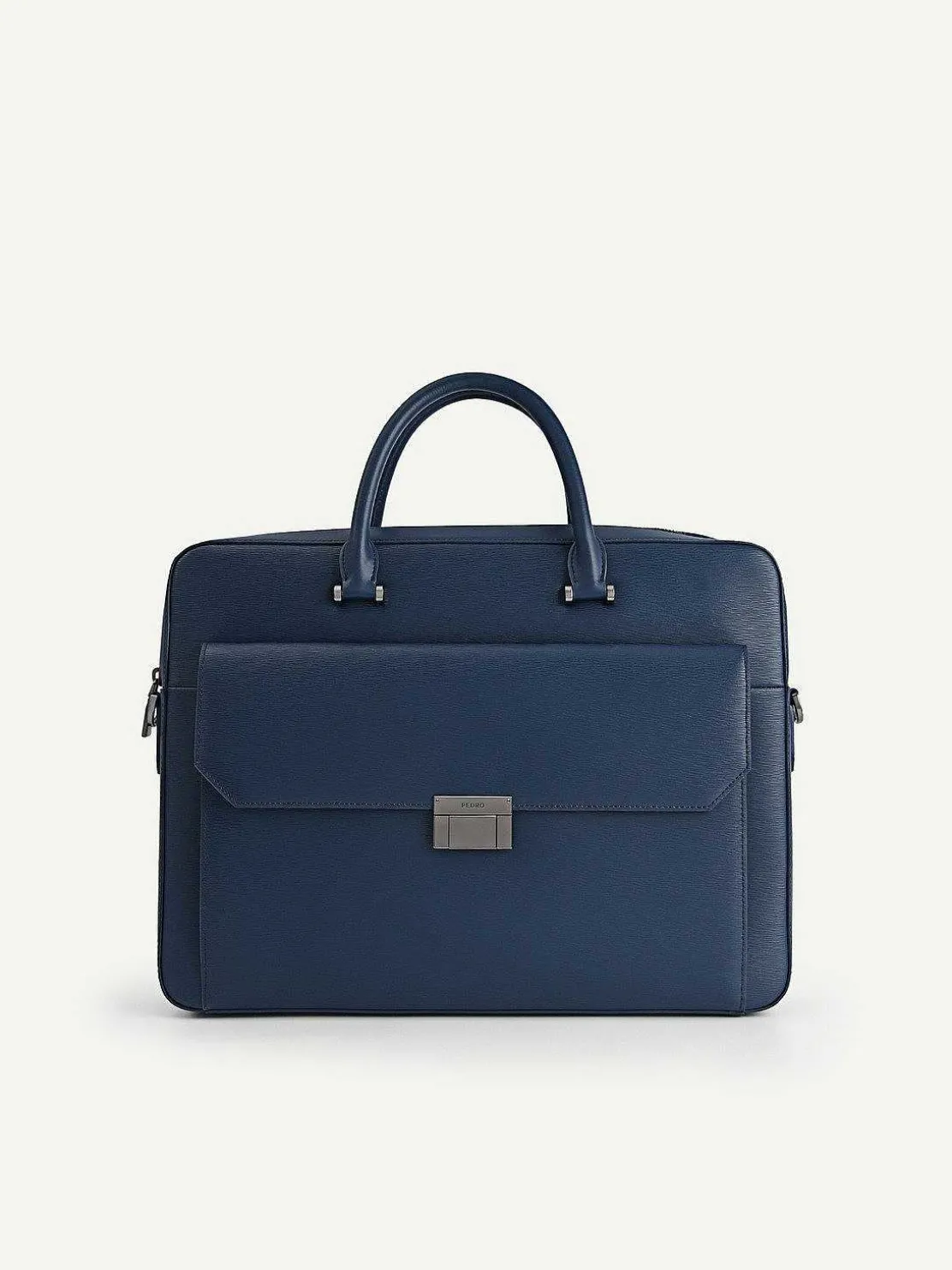 henry_textured_leather_br_0.webp Henry Textured Leather Briefcase<PEDRO New