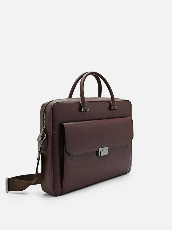 henry_textured_leather_br_1-4.webp Henry Textured Leather Briefcase<PEDRO Cheap