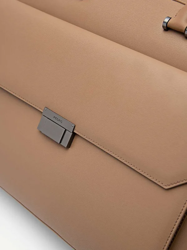 henry_textured_leather_br_2-3.webp Henry Textured Leather Briefcase<PEDRO Sale