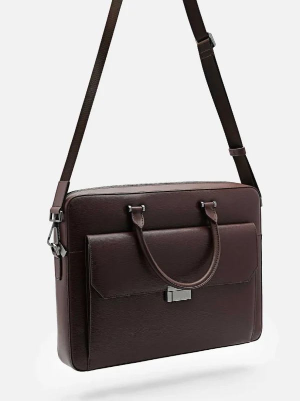 henry_textured_leather_br_4-4.webp Henry Textured Leather Briefcase<PEDRO Cheap