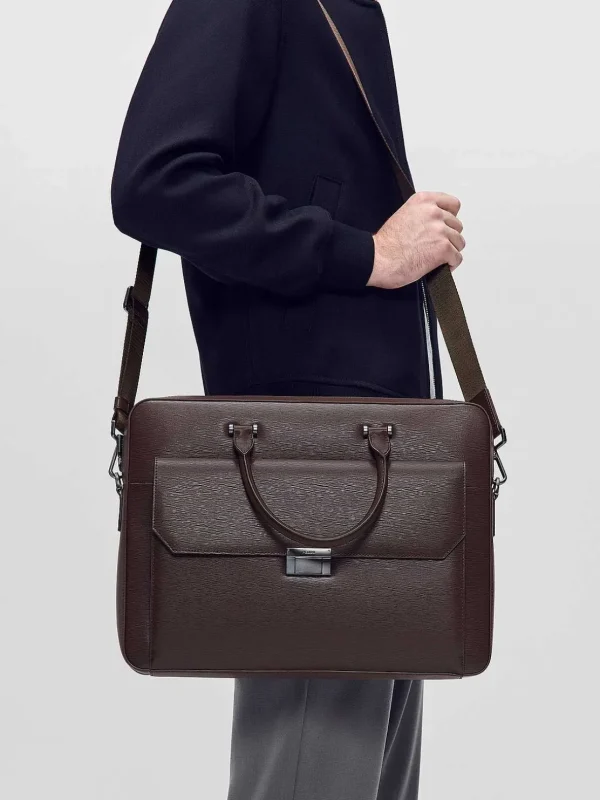 henry_textured_leather_br_5-4.webp Henry Textured Leather Briefcase<PEDRO Cheap
