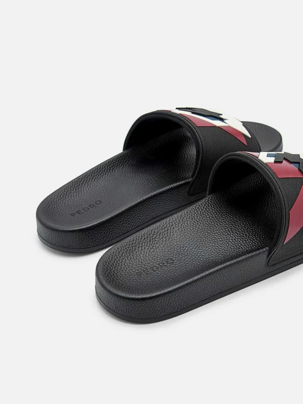 Houndstooth Slide Sandals<PEDRO Outlet