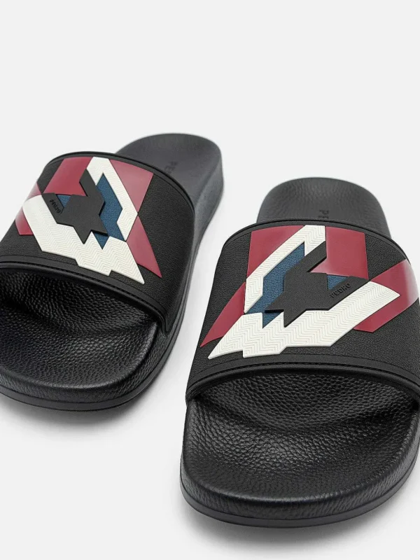 Houndstooth Slide Sandals<PEDRO Outlet