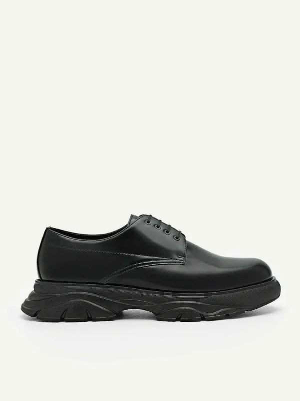 hybrix_leather_derby_shoe_0.webp Hybrix Leather Derby Shoes<PEDRO Fashion