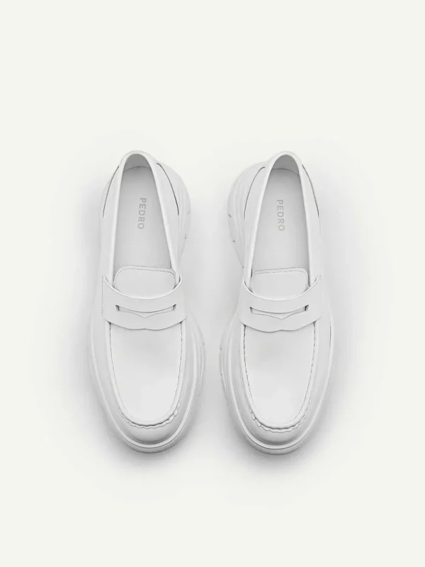 hybrix_leather_penny_loaf_5.webp Hybrix Leather Penny Loafers<PEDRO Best