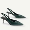 Icon Leather Pointed Slingback Pumps<PEDRO Best Sale