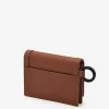 Leather Bi-Fold Card Holder With Key Ring<PEDRO Fashion