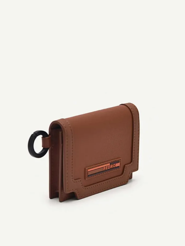 leather_bifold_card_holde_1-6.webp Leather Bi-Fold Card Holder With Key Ring<PEDRO Fashion