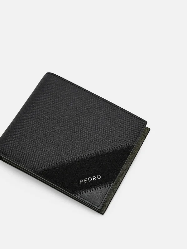 Leather Bi-Fold Coin Wallet<PEDRO Clearance