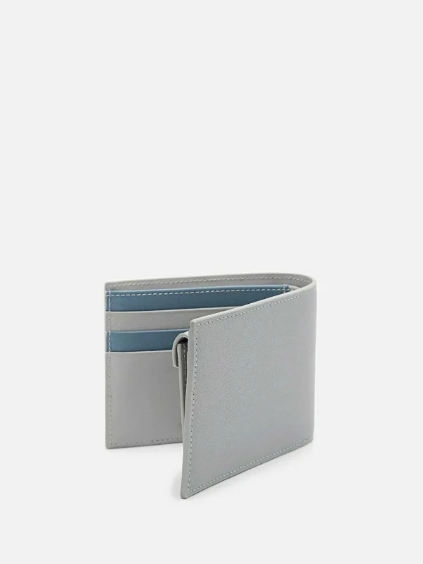 Leather Bi-Fold Coin Wallet<PEDRO Store