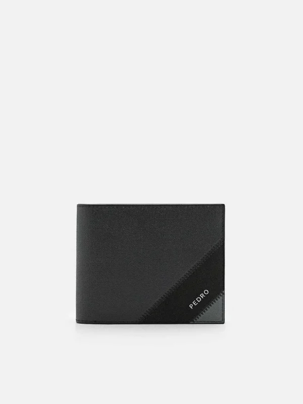 Leather Bi-Fold Coin Wallet<PEDRO Clearance